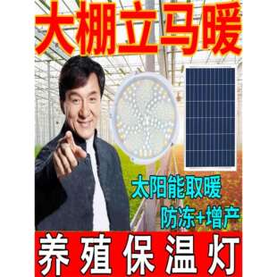 太阳能保温灯冬季大棚增温灯农场养殖场植物蔬菜花卉防冻保暖