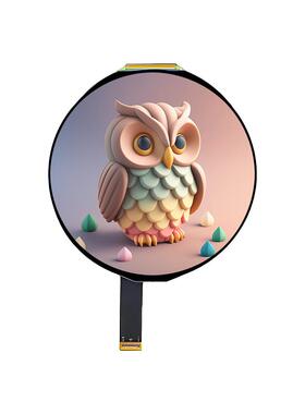 5寸LCD液晶显示屏1080*1080分辨率1/2/3/4-LANEMIPI接口IPS全视角