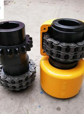 KC6022双排链条联轴器 GL链轮联轴器 滚子链联轴器厂家