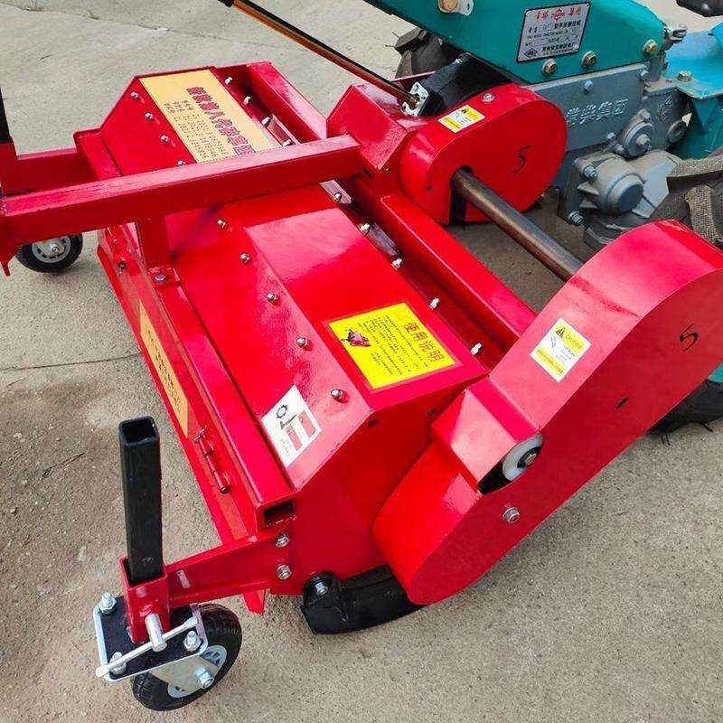 手扶拖拉机秸秆粉碎还田机玉米果园树枝碎草还田机红薯土豆杀秧机