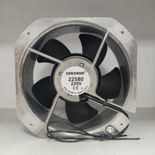 厂家SANONDA 22580 220V机箱机柜工业设备散热风扇高品质