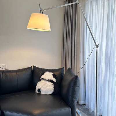 意大利Artemide折叠落地灯客厅卧室书房设计师沙发简约书桌摇臂灯