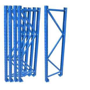 重型货架立柱片支撑杆加厚承重货架仓储工厂车间储物钢制