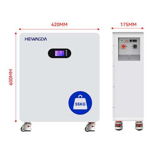 48V 100Ah Floor Standing LiFePO4 Home Energy Storage System