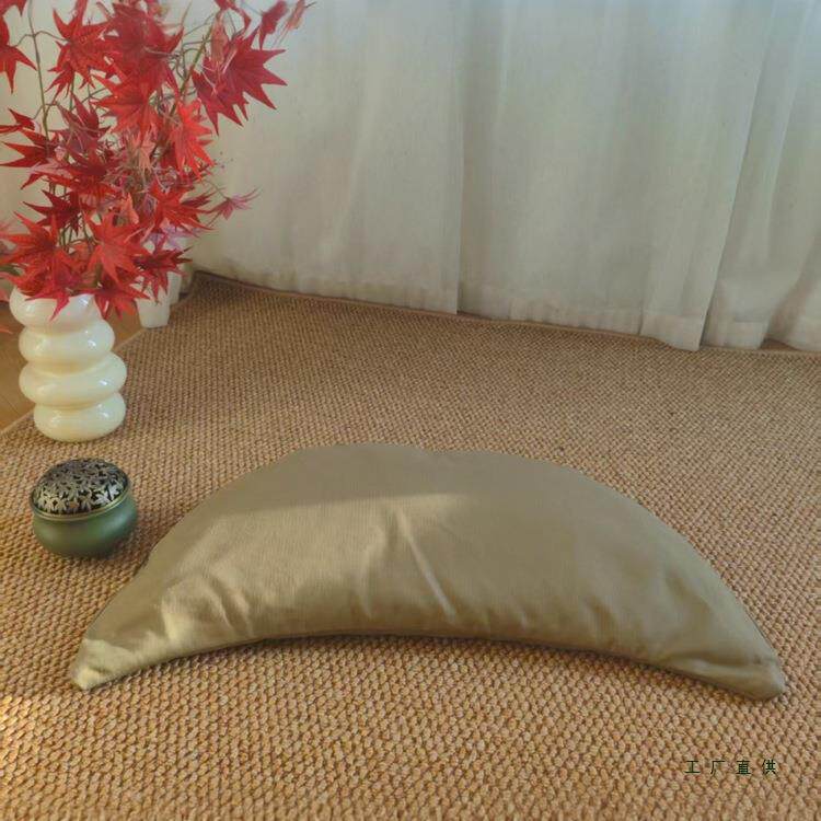 栖月荞麦禅修垫打坐垫尾椎垫棉透气便携式绢花通用蒲团垫