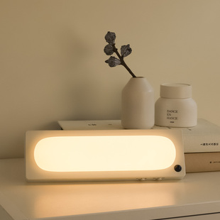 条形感应灯LED壁灯人体感应灯床头充电小夜灯卧室睡眠灯楼道灯