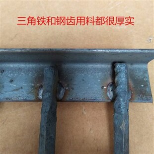 钉耙农具铁耙钢耙搂土耙松土耙八九齿钢耙草耙子落叶耙猪八戒耙子