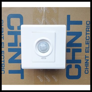 正泰感应红外线一制人体红外线感应感型开关联开关二线人体100W86