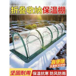 植物保温棚折叠冬天户外暖棚温室花房阳光房花棚暖房家用庭院大棚