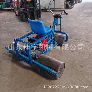 农用小麦压地机汽油柴油电动苗床压实机压土壤大姜压草坪地