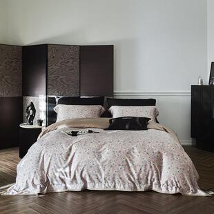 爽滑天丝棉丨轻奢美式风四件套欧式花卉数码印花超柔春夏