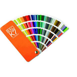 子板调漆颜对照表RAL-K7色卡RAL电劳国际标尔色准色卡