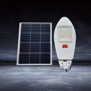 12V太阳能路灯灯头带电池60W维修组装配件大全户外防水庭院灯家用
