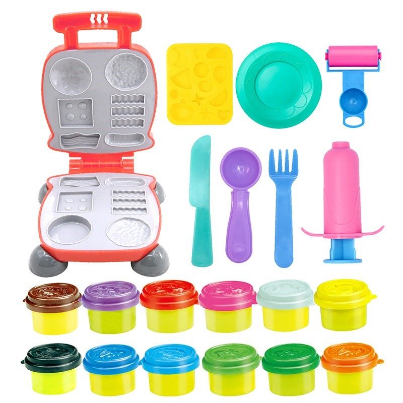 儿童面包机做橡皮泥像皮泥汉堡包店的玩具彩泥面条超人奇奇和悦悦,玩具/童车/益智/积木/模型,过家家玩具,淘宝优惠券,粉丝福利购,淘宝优惠卷