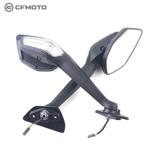 CFMOTO摩托车原厂配件春风675SR后视镜总成 倒车镜  反光镜 带灯