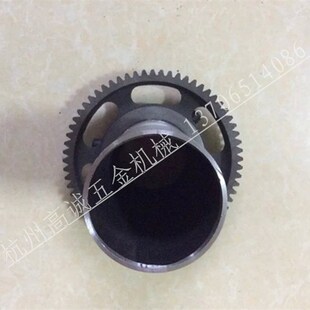 2寸3寸4寸沪工德工宁达鲁顺虎头天恩大齿盘连轴筒 电动套丝机配件