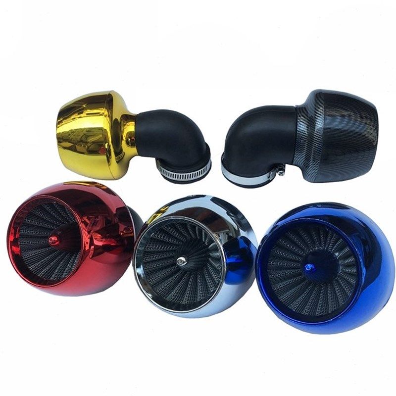 巧格摩托车空气滤清器鬼火蘑菇头GY6踏板车空滤器福喜改装125配件