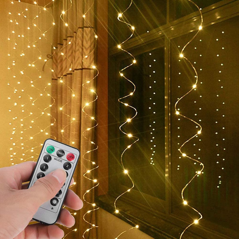 LED窗帘彩灯usb遥控灯串满天星星灯冰条灯闪灯串灯家用圣诞装饰,节庆用品/礼品,装饰灯,淘宝优惠券,粉丝福利购,淘宝优惠卷