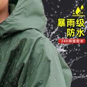橄绿分体雨衣榄户外抢险救雨衣电色动车雨206衣雨裤 套装 劳保绿雨