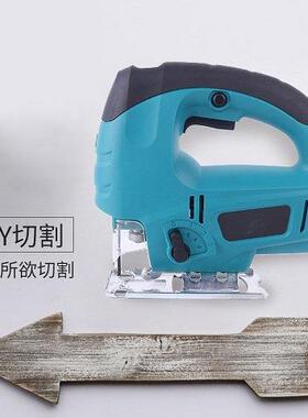 激光款多机功能曲线锯可38722斜角割木工电锯木板铝板塑料板动往