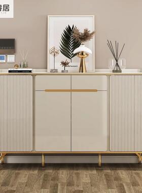 入户门鞋柜家用OLZ门口进高级感鞋大量轻奢玄关柜一体门靠容墙柜