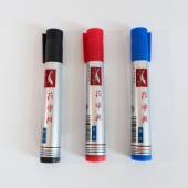 油笔性记383号笔双白板笔头唛头笔玻璃笔