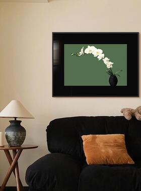 壁色中古客20240528风厅装饰画玄关背景墙法式复古软装挂画卧黑室