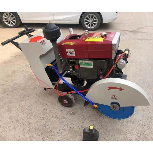 路型凝混土路面切割机电动汽油马路刻纹机割缝151切小切缝机