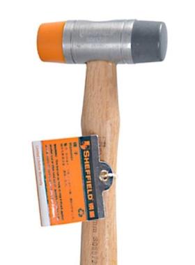 HEFFIELD/钢S盾S8872AL6568582木0柄安锤装橡胶锤子橡皮锤尼龙锤