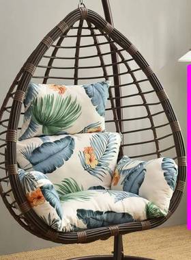 ?HF76589STK摇9X椅子坐垫篮坐垫大号单人吊床篮摇椅垫子秋千加吊