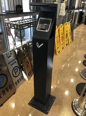 酒GPX-129U店深灰烤漆立烟灰柱烟GP式X-12色9U吸烟区欧式烟蒂收集