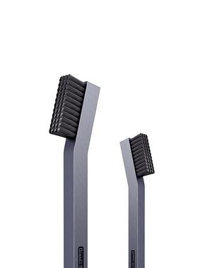 力创新i洁Bruh钢刷潜直柄弯柄清除s钢刷胶打磨抛光耐高温