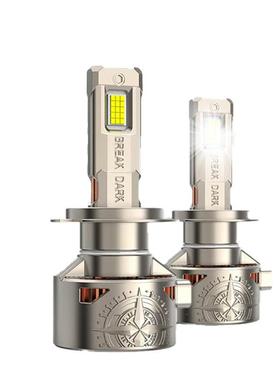 120W5080LED锌合金鳍片散热款led汽车大灯小尺寸前大灯汽车灯泡