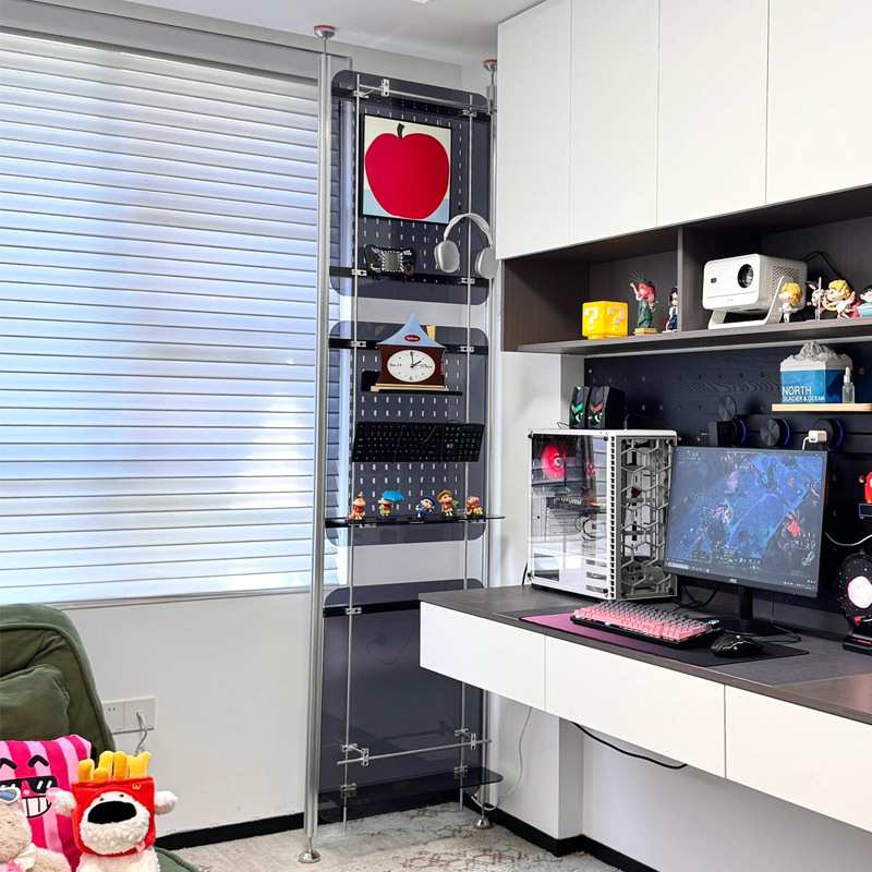 极简亚克力装饰架落地展示架多功能货架创意休闲置物架高端陈列架