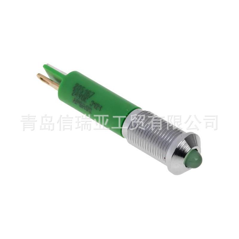 欧时RSPRO绿色LED面板指示灯205-1676mm工业信号灯