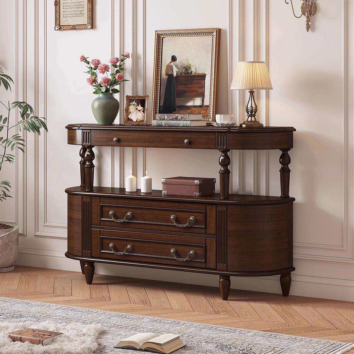 美式入户玄关柜复古乡村实木过道柜家用轻奢半圆大容量进门储物柜,玩具/童车/益智/积木/模型,毛绒/玩偶/公仔/布艺类玩具,淘宝优惠券,粉丝福利购,淘宝优惠卷