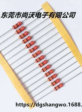 供应玻璃釉高压电阻HV1/4-1/2W-1W ±1% T52精密耐温