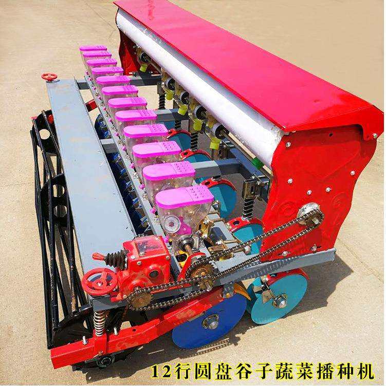 谷子播种机高粱播种机油菜娃娃菜菠菜各种蔬菜籽播种机精播免间苗