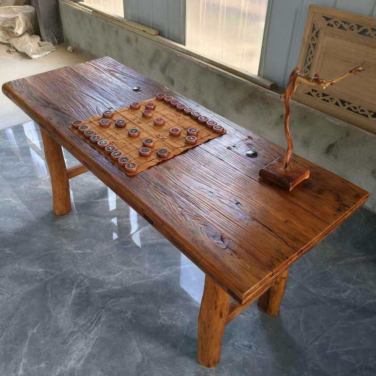 老榆木门板桌风化纹理茶桌民宿实木禅意复古茶台仿古原木茶台桌,玩具/童车/益智/积木/模型,毛绒/玩偶/公仔/布艺类玩具,淘宝优惠券,粉丝福利购,淘宝优惠卷