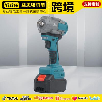 跨境多功能650N无刷电动扳手大功率锂电扳手大扭力汽修风炮起子机