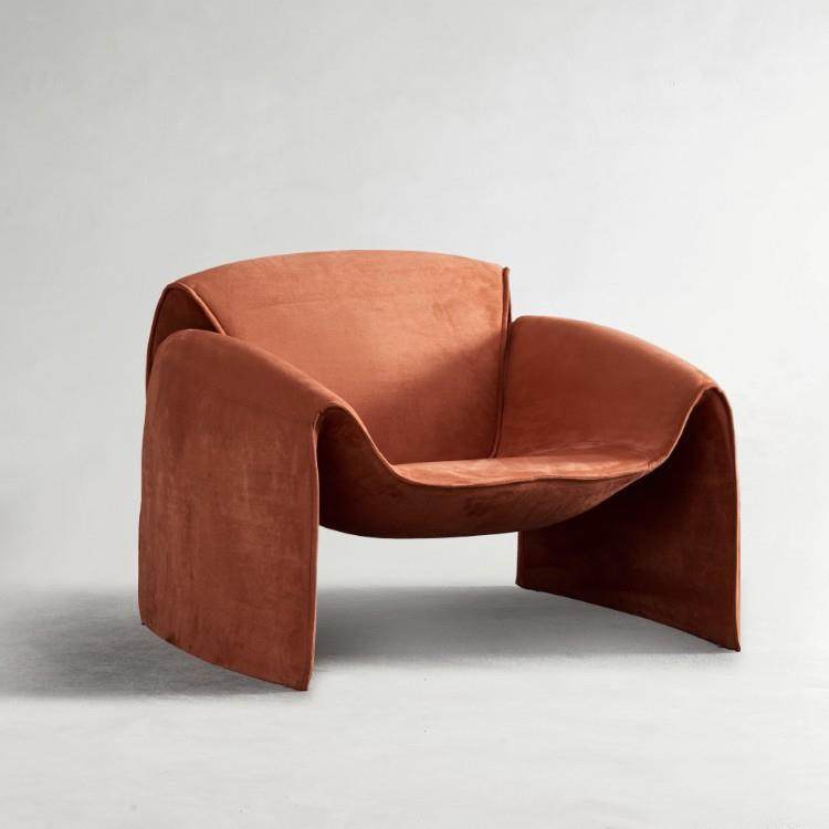 极简单人沙发椅客厅阳台设计师款创意休闲椅一体成型定型棉螃蟹椅,标准件/零部件/工业耗材,车间地垫,淘宝优惠券,粉丝福利购,淘宝优惠卷