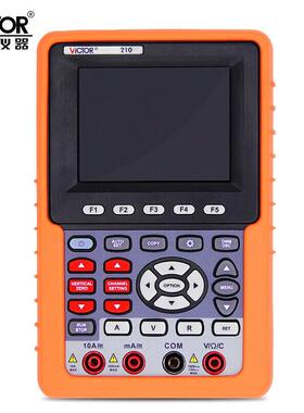 胜利单通道手持式彩色示波表VC210/VC2060/2100示波器带电脑接口