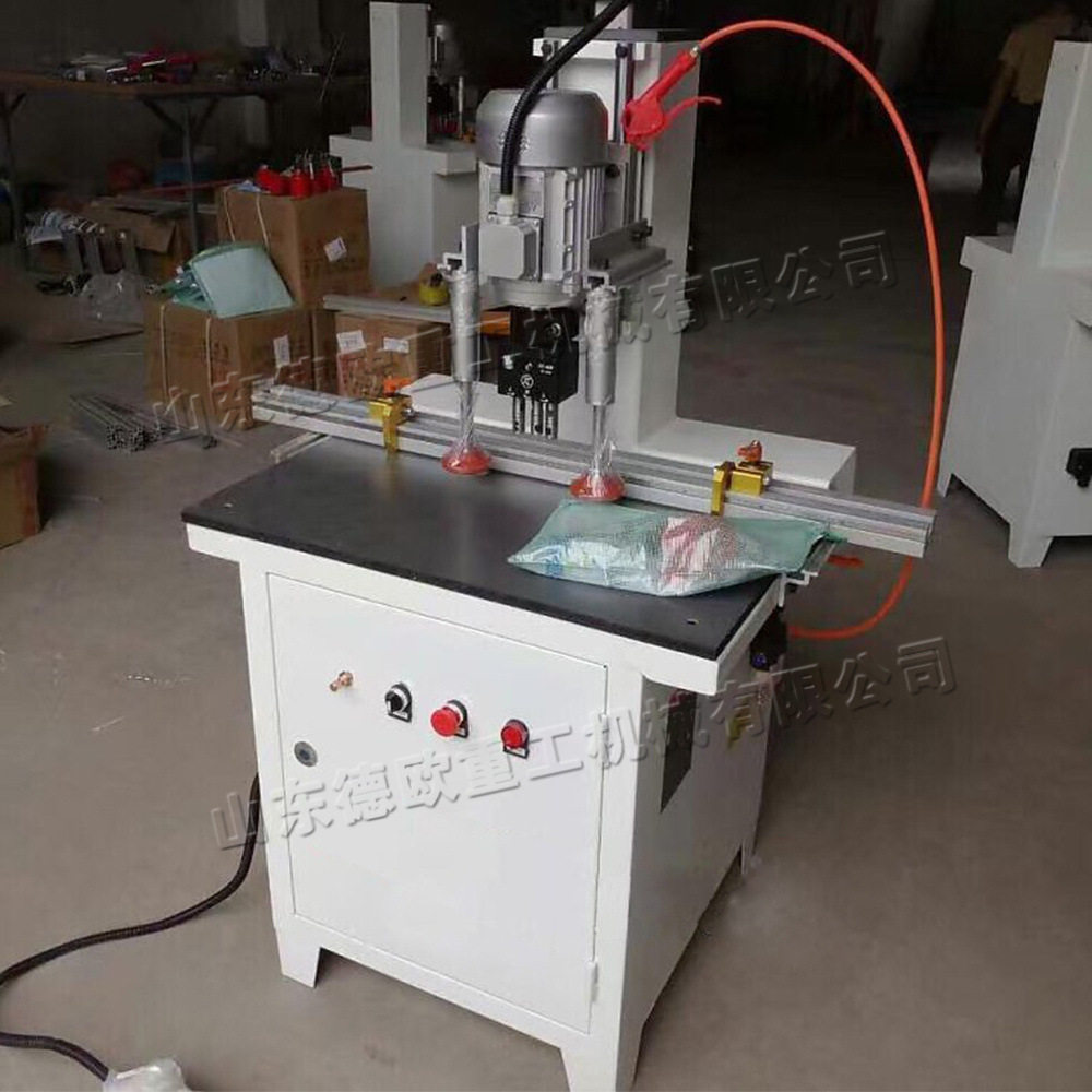 台式木工家具钻孔机 木材材料单头铰链钻 小型衣柜门垂直钻设备