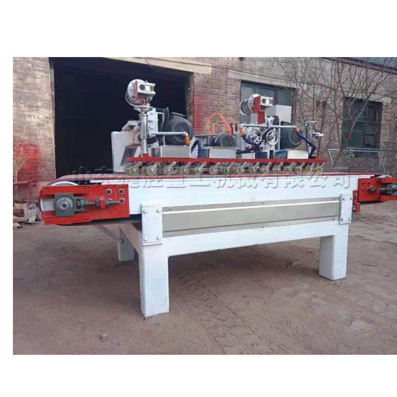 数控三刀砖片修角设备 全自动瓷砖切割机 金刚石锯片瓷砖切角机