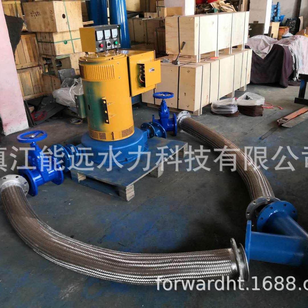 50kW 双喷冲击式小型水流发电机 自动稳压 全铜线 足功率 厂家