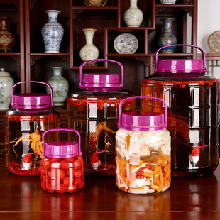 泡酒玻璃瓶酒坛子食品级酿酒专用罐子腌菜罐泡菜坛子家用药酒瓶