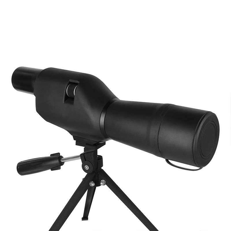 20-60X60直角单筒望远镜演唱会玻璃镜片带三角支架单筒观靶镜