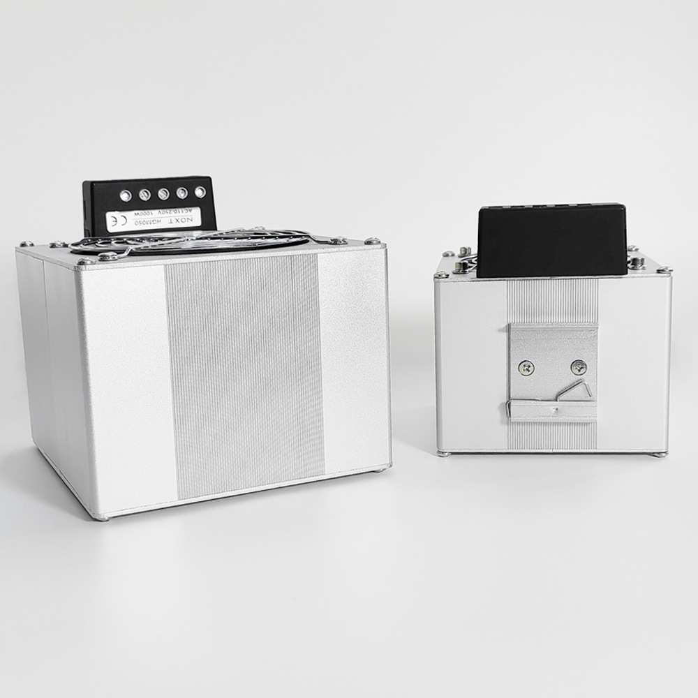 厂家直销1000W1500W开关柜PTC半导体加热器电箱导轨式风扇加热器