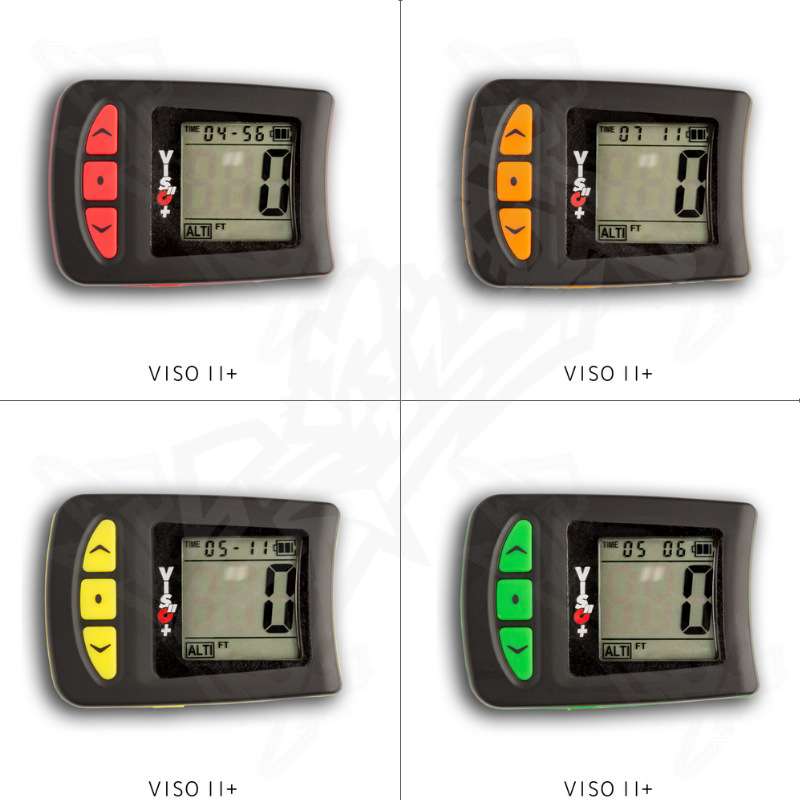 跳伞高度计 LB Altimeter Viso II+ 电子高度计 塑料外壳高度计