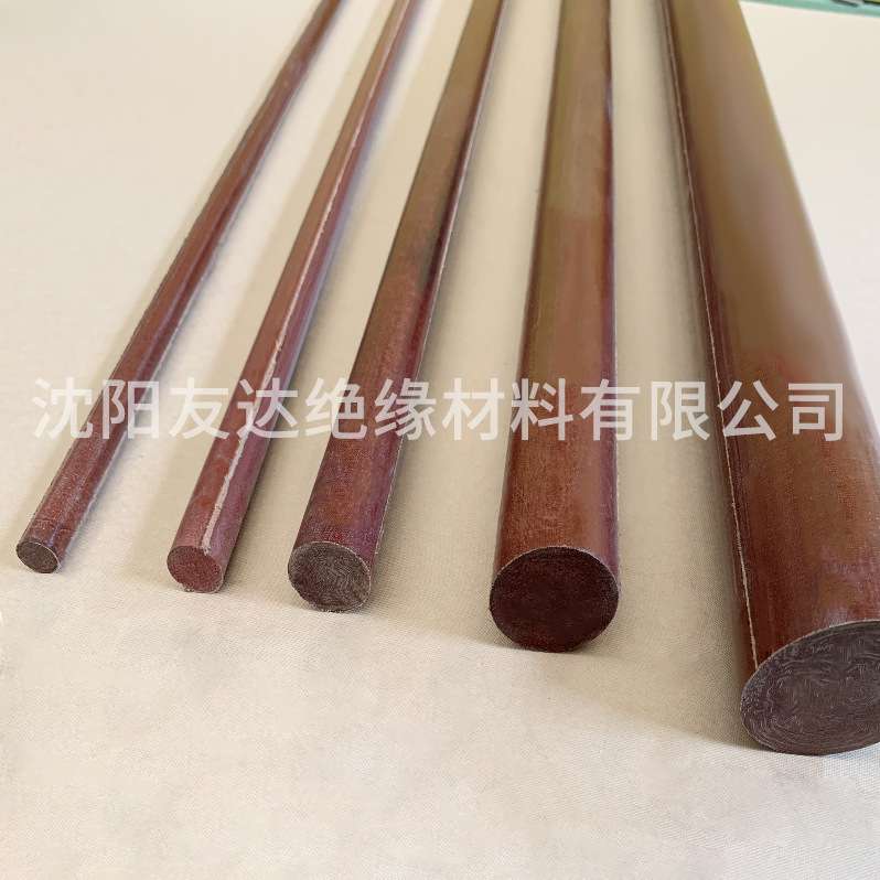 酚醛布棒厂家  45mm 60mm 绝缘棒 3721 胶木棒 PFCC 电木棒
